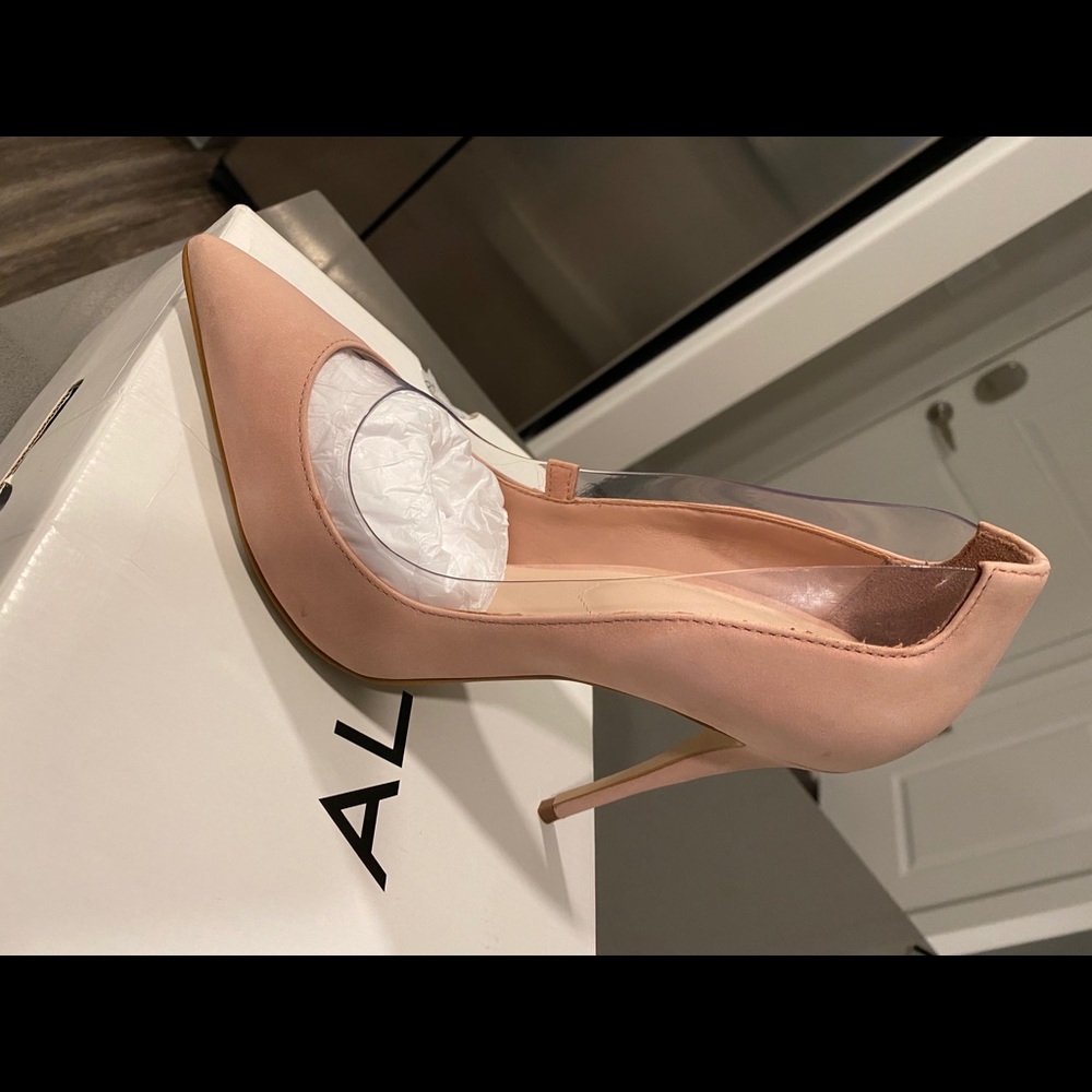 Aldo blush or mauve heels/pumps size 8
